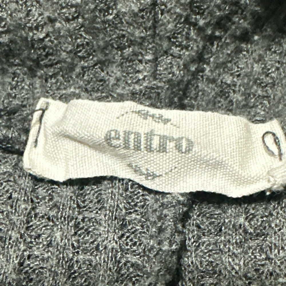 Entro Women’s Small Oversized Cowl Neck Sweater Gray Fall Winter Casual Cozy